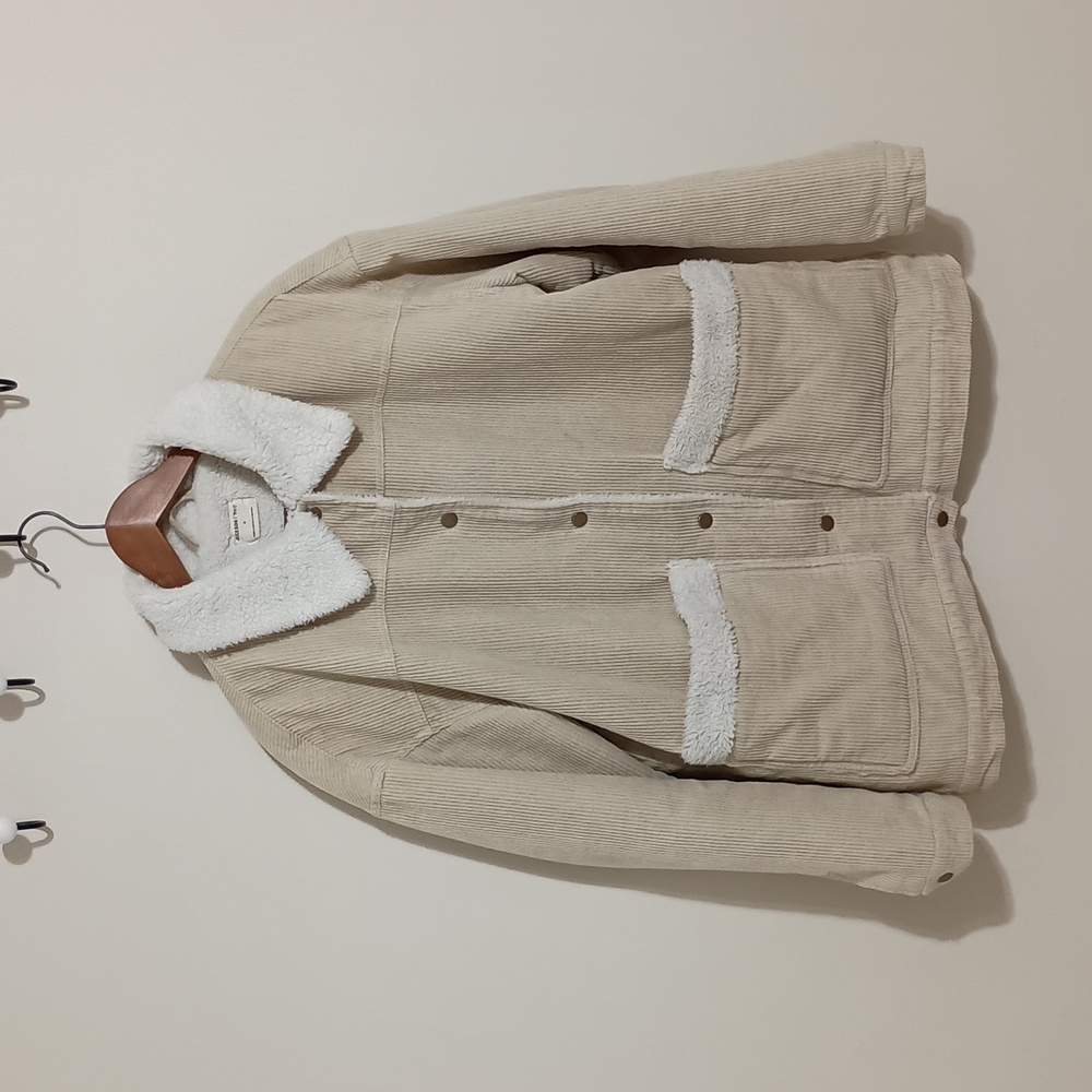Jackson Rowe faux shearling flicker jacket, great condition, size Medium - Picture 2 of 4